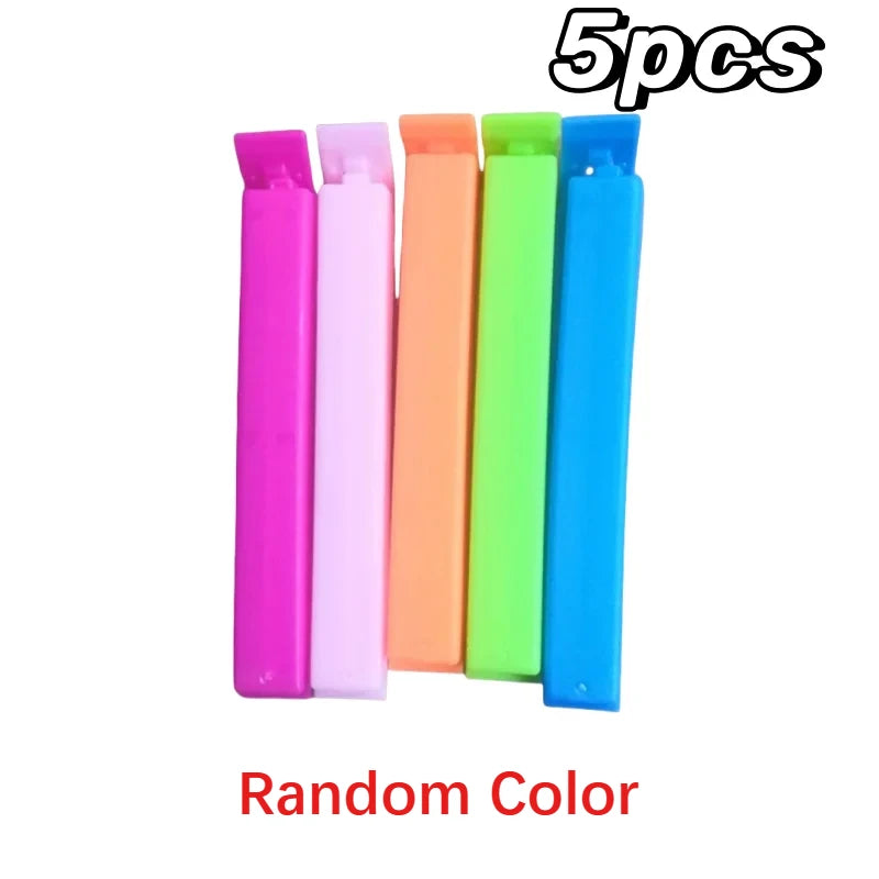 Reusable Plastic Bag Sealing Clips – Food & Snack Saver 5-30Pcs Food Bag Clips Nixie 5pcs