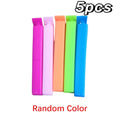 Reusable Plastic Bag Sealing Clips – Food & Snack Saver 5-30Pcs Food Bag Clips Nixie 5pcs