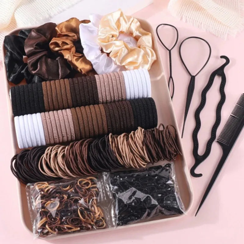 1109-Piece Hair Tie Set – Hair Accessories for Women Hair Tie Set Nixie