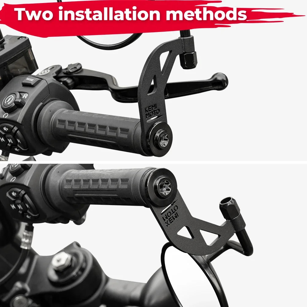 Mirror Extender Brackets for Sportster S RH1250 2021-2024 Mirror Extender Brackets Nixie