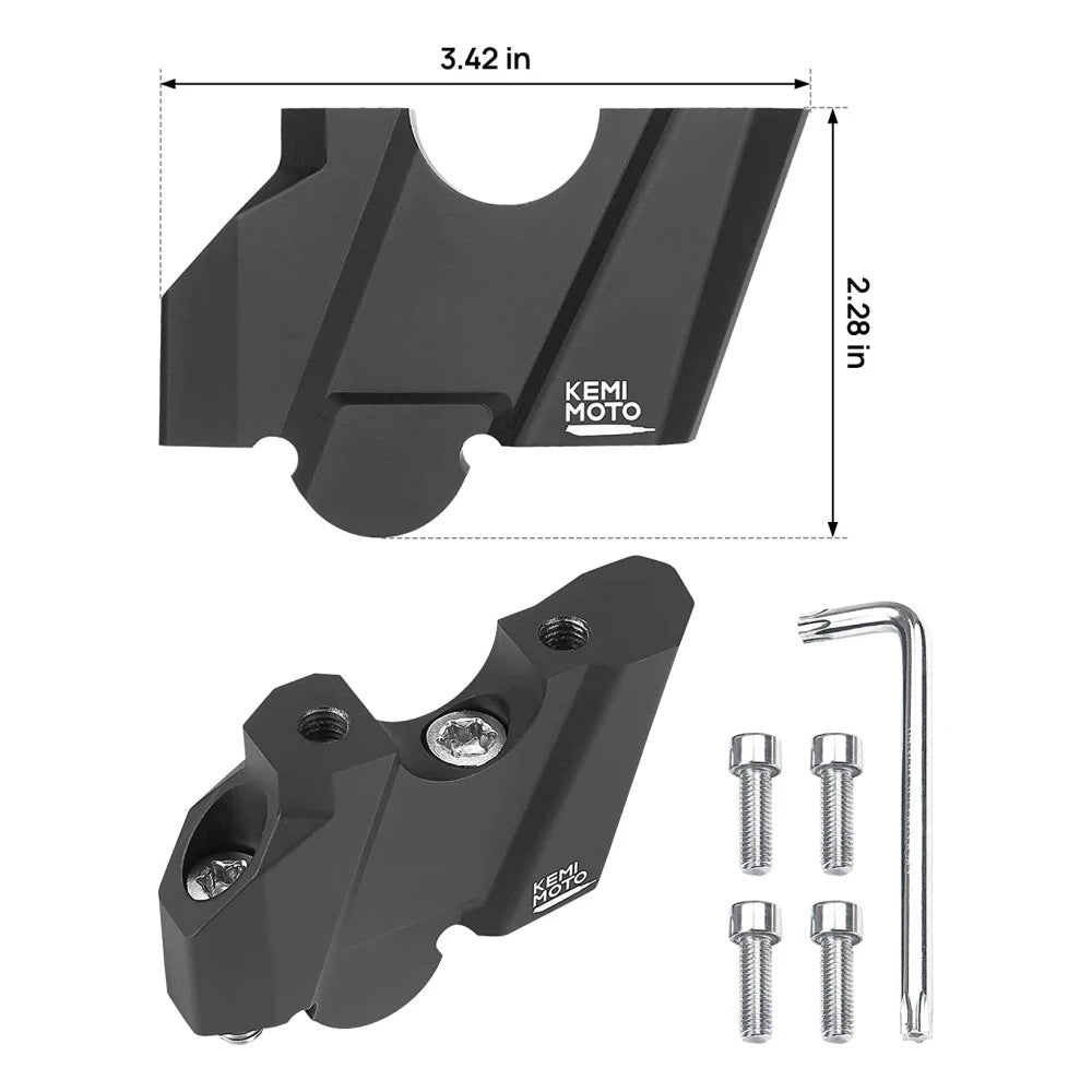 38mm Handlebar Riser for Sportster S 1250 RH1250 2021-2023 Handlebar Riser Nixie