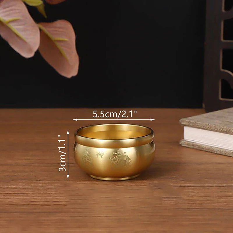 Cornucopia Brass Desk Ornament – Fortune & Wealth Decor