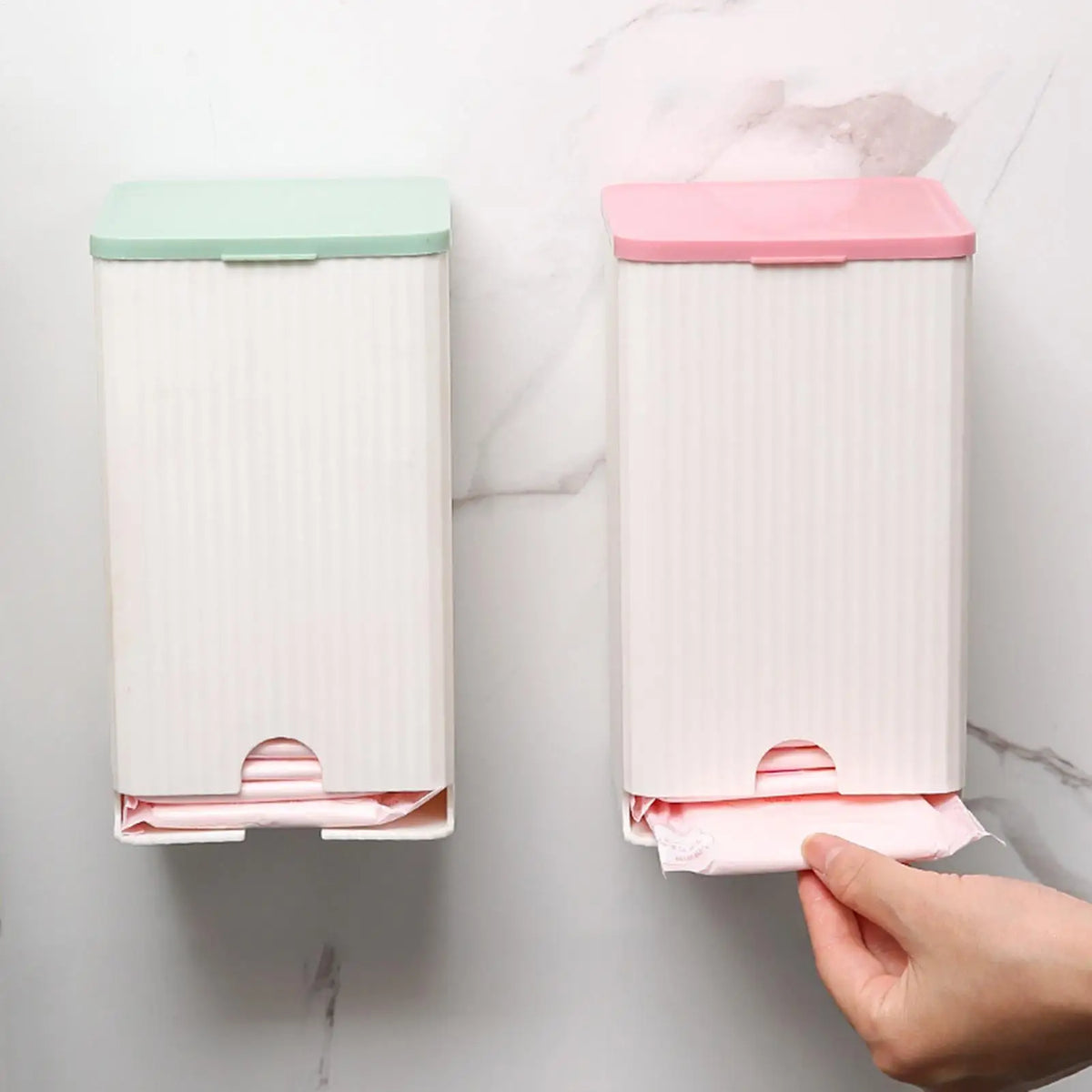 Wall Mounted Bathroom Organizer – Sanitary Napkin Storage Box Bathroom Wall Organizer Nixie