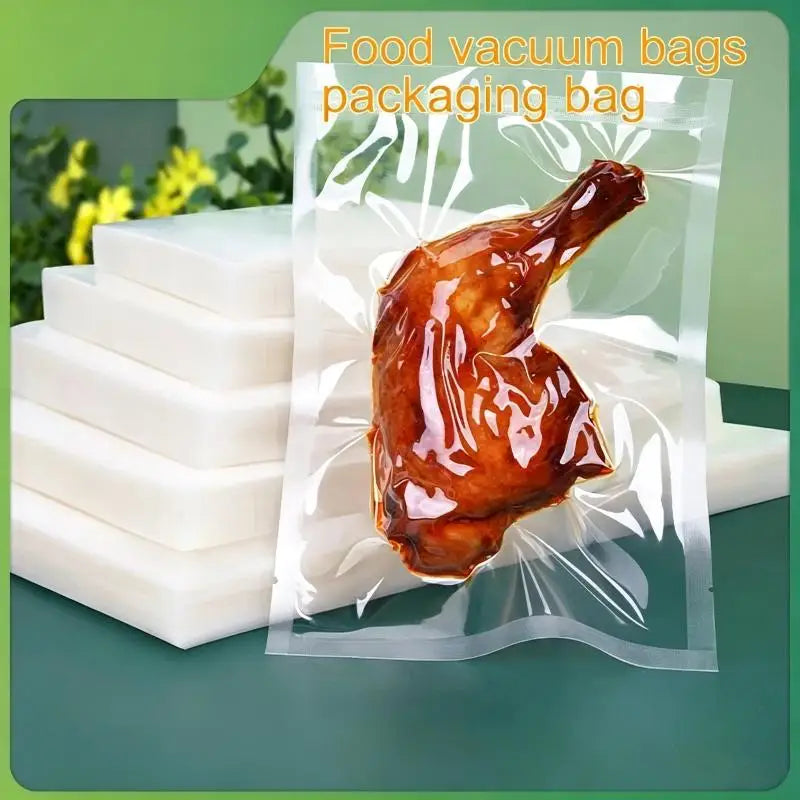100Pcs Food Grade Vacuum Sealer Bags – Heat Seal Pouches