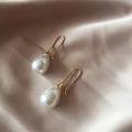 Gold Plated Opal Pearl Rhinestone Stud Earrings | Fashion Jewelry Fashion Stud Earrings Nixie XL1662-1