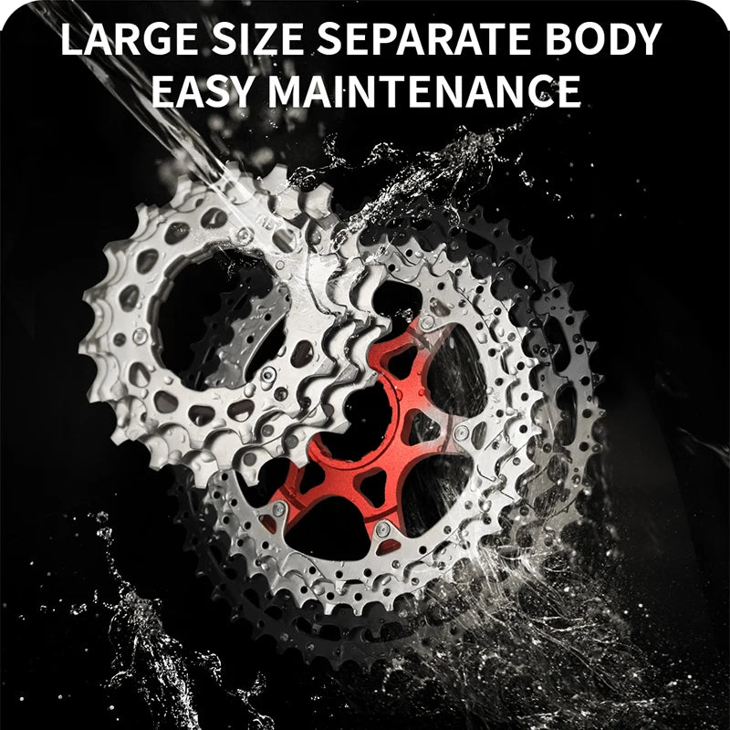 BUCKLOS Bike Cassette 8-12 Speed MTB Road Shimano HG Freewheel Bike Cassette Freewheel Nixie
