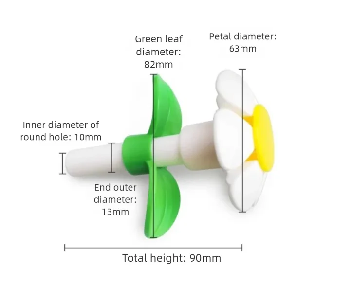 Flower Nozzle Replacement for Pet Water Fountain | Anti-Splash Pet Fountain Nozzle Nixie