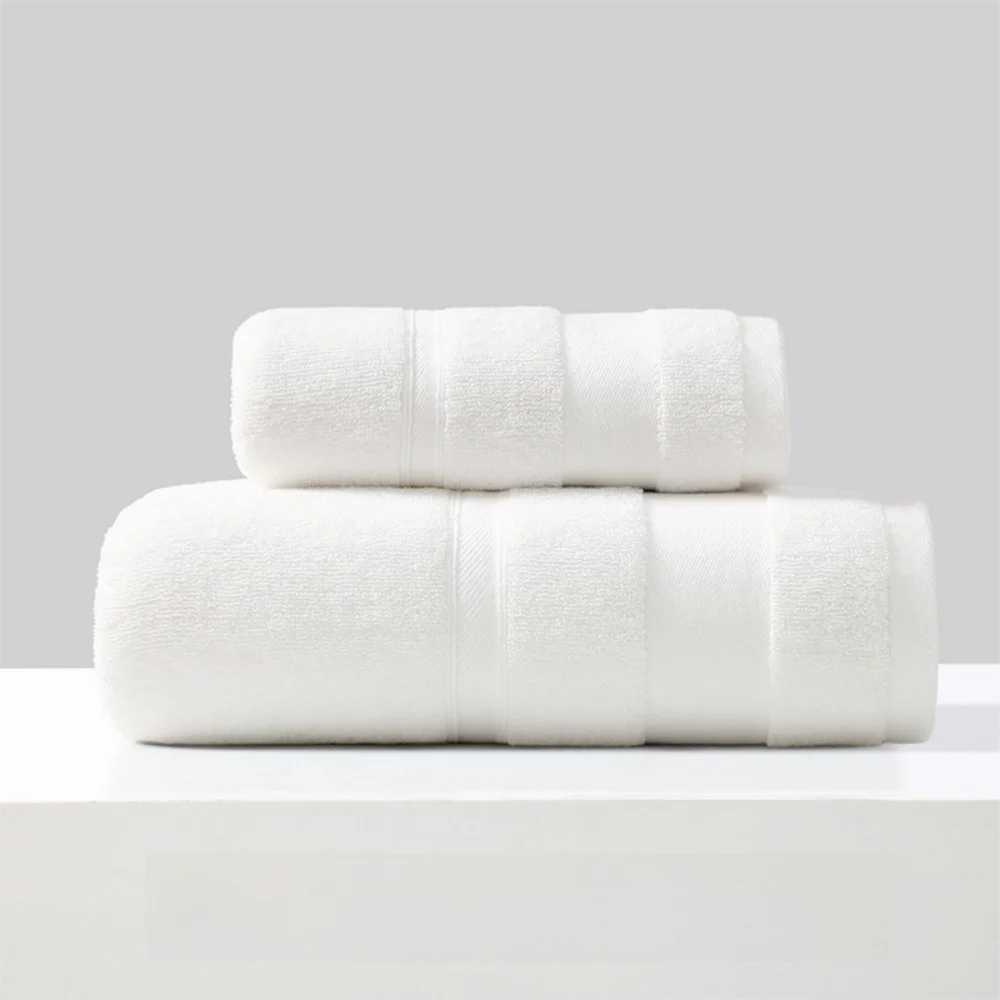 Soft Absorbent Cotton Bath Sheet & Face Towel – Hotel Quality