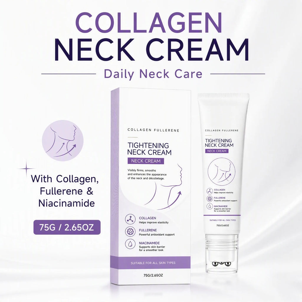 Fullerene Collagen Neck Cream – Hydrating Neck Skincare Neck Cream Nixie