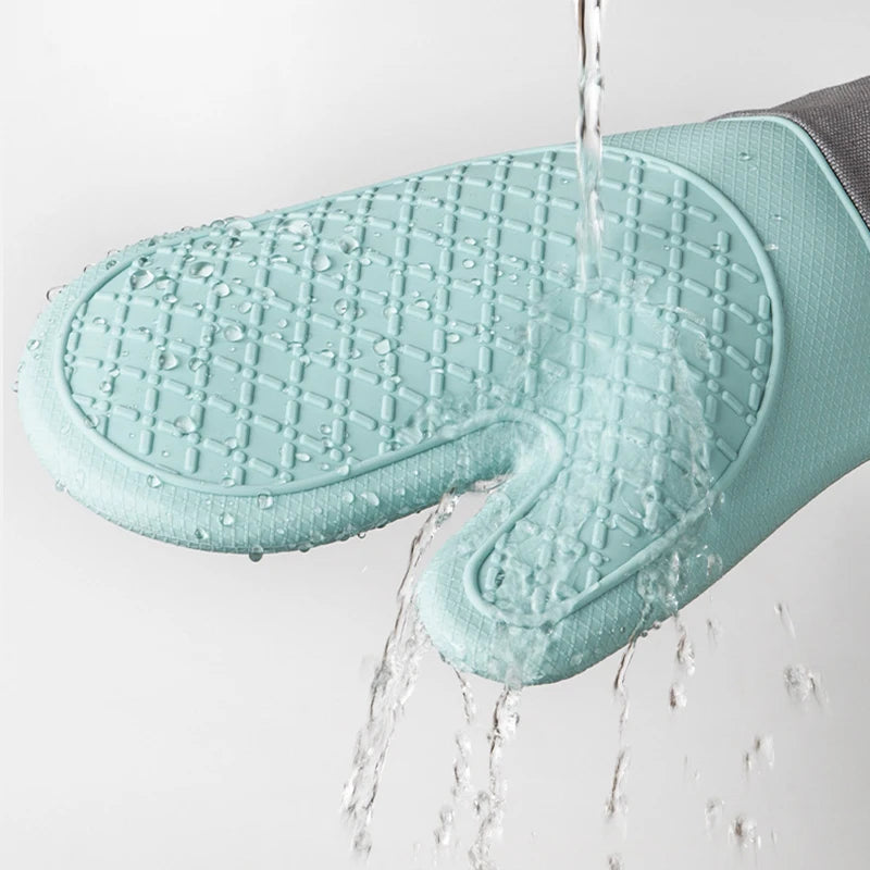 Silicone Oven Glove Mitt – Heat Resistant Kitchen Baking Glove