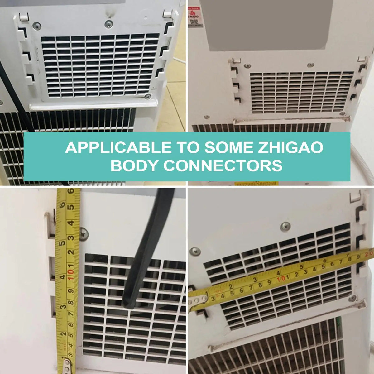 Portable AC Exhaust Pipe Joint 15cm | Duct Hose Connector AC Duct Connector Nixie