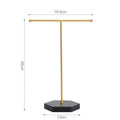 T-Shape Jewelry Display Stand | Minimalist Desktop Organizer Jewelry Display Stand Nixie style 21