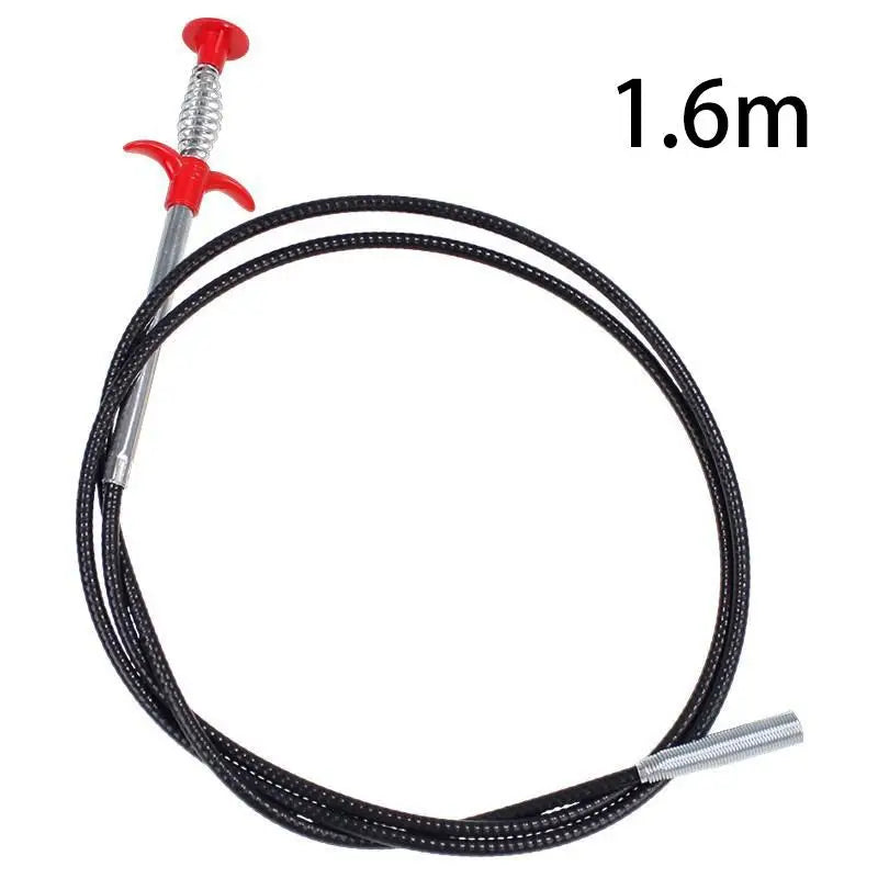 Flexible Alloy Drain Unclogger Tool – Car & Pipe Cleaner Drain Cleaning Tool Nixie 160cm C