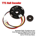 775-P16 Dual Hall Magnet Encoder for 775 DC Gear Motor Motor Encoder Sensor Nixie Default Title