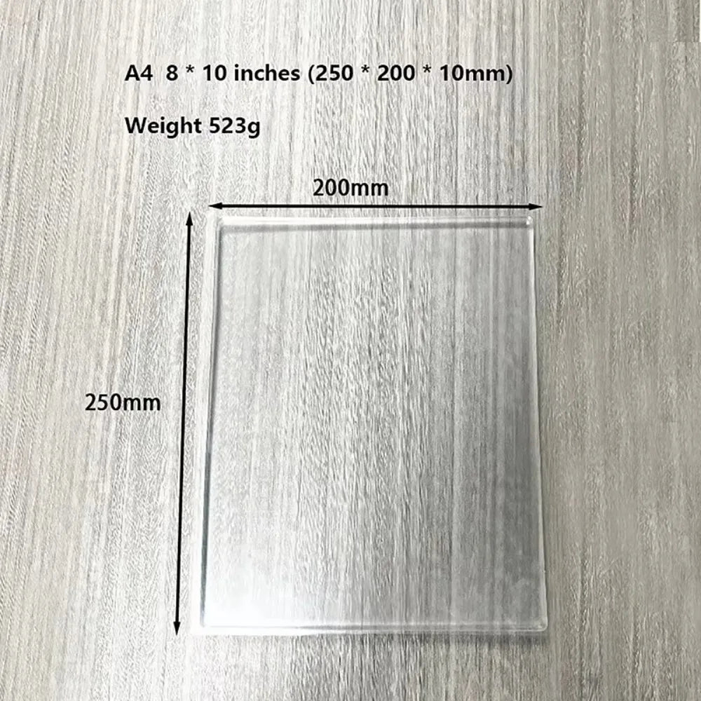 Silicone Gel Printing Plate – Reusable Monoprinting Art Tool