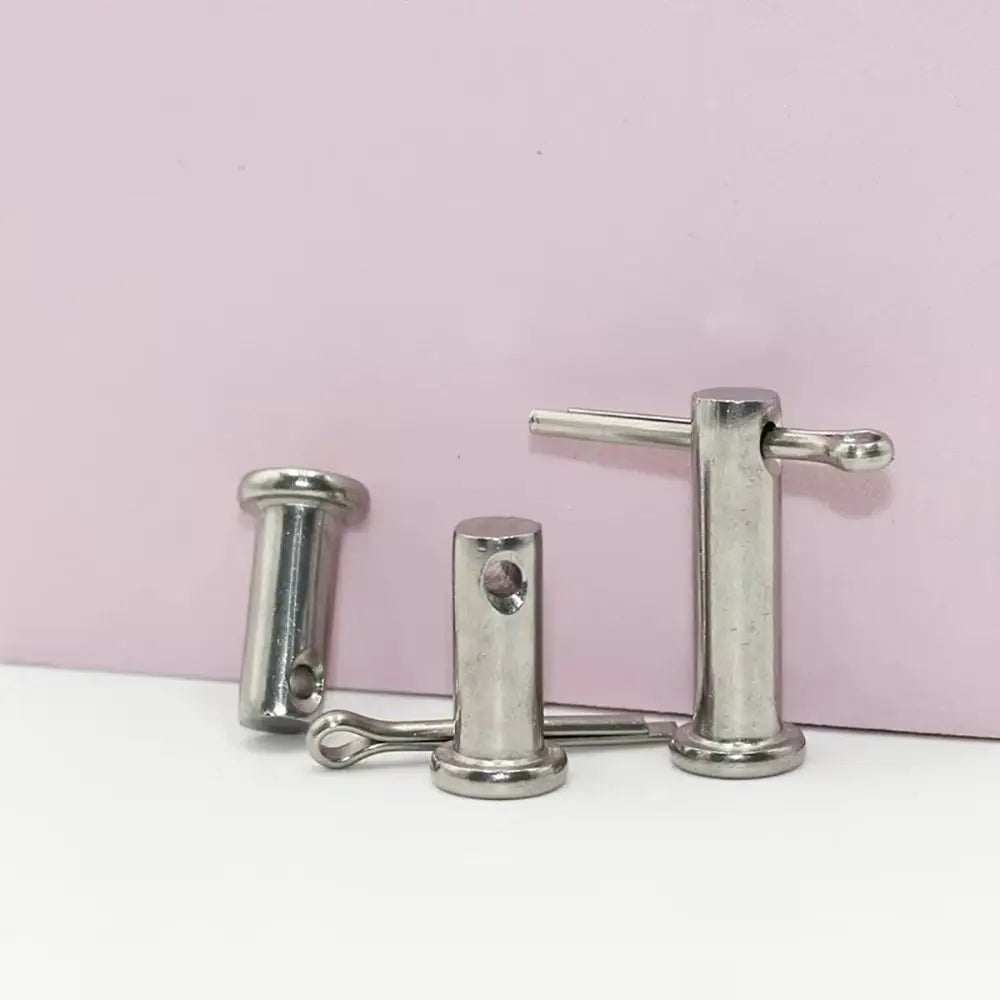 10Pcs M6 Stainless Steel Flat Head Cotter Pin Set GB882 Cotter Pin Set Nixie