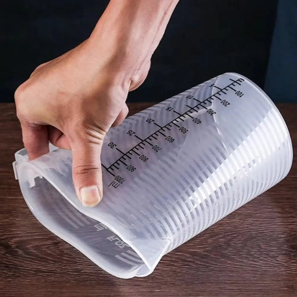 Clear Measuring Cup with Lid & Scale 100–5000mL | Nixie Measuring Cup Nixie