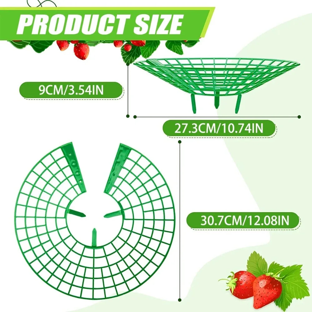 Strawberry Plant Supports 3-Leg Growing Racks – 5/10/20 Pcs Plant Support Stand Nixie
