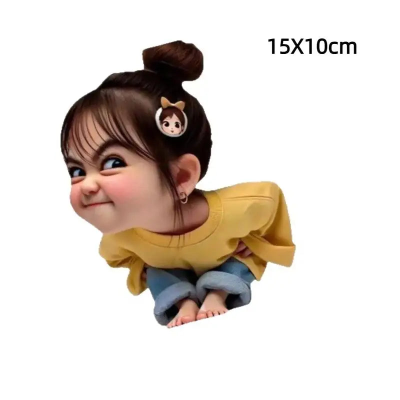Sassy Girl PVC Vinyl Sticker – Car, Laptop & Helmet Decal Vinyl Decal Sticker Nixie A1