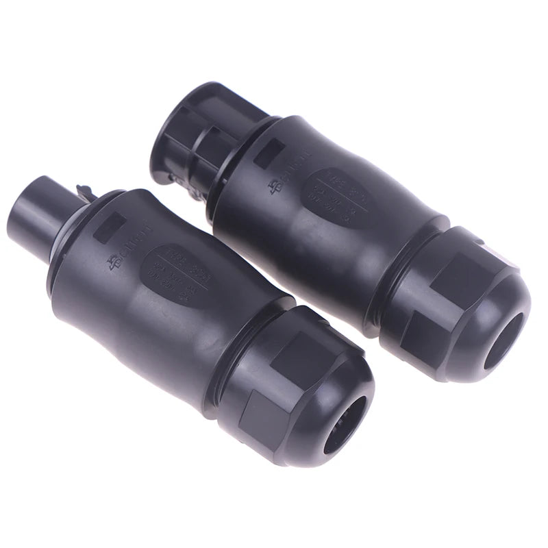 BC01 IP68 3-Pin AC Connector for Solar Micro Inverter PV Setup Solar AC Connector Nixie