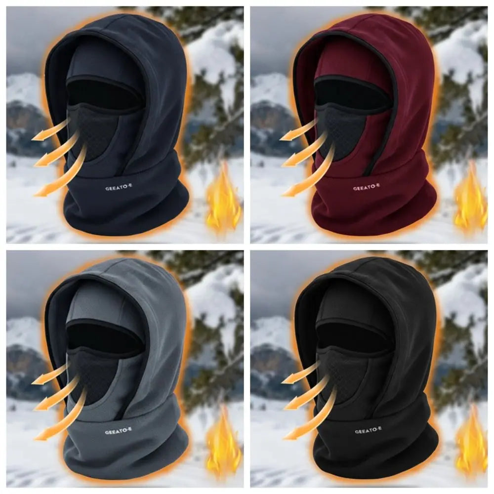 Waterproof Polar Fleece Balaclava Hat – Thermal Face & Neck Warmer Balaclava Hat Nixie