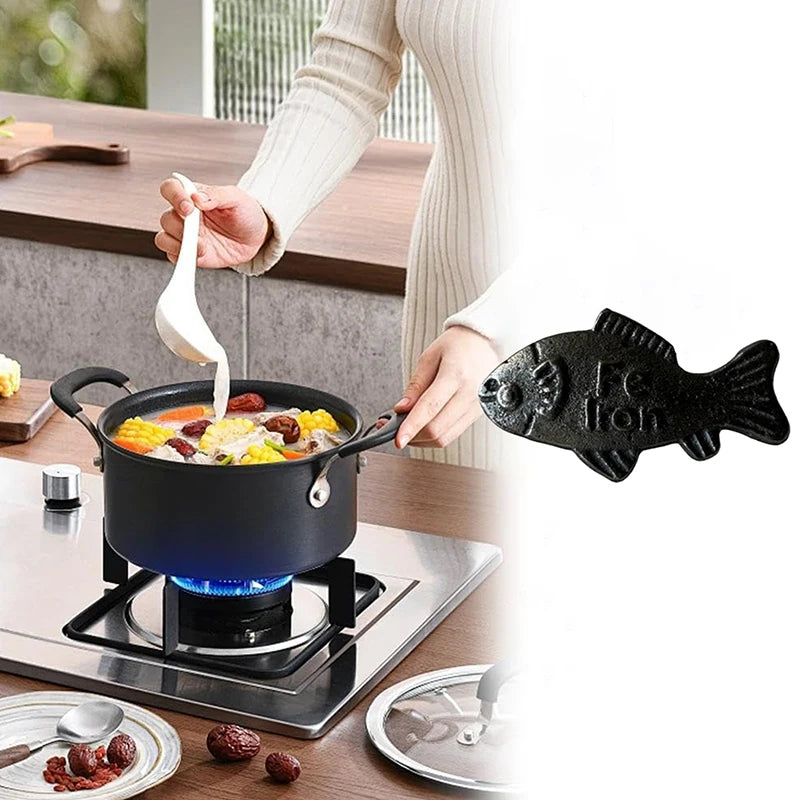 Fish & Bird Iron Cooking Tool – Natural Iron Supplement Iron Cooking Tool Nixie