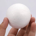 10Pcs 70mm White Polystyrene Foam Balls – DIY Craft & Decor Craft Foam Balls Nixie White