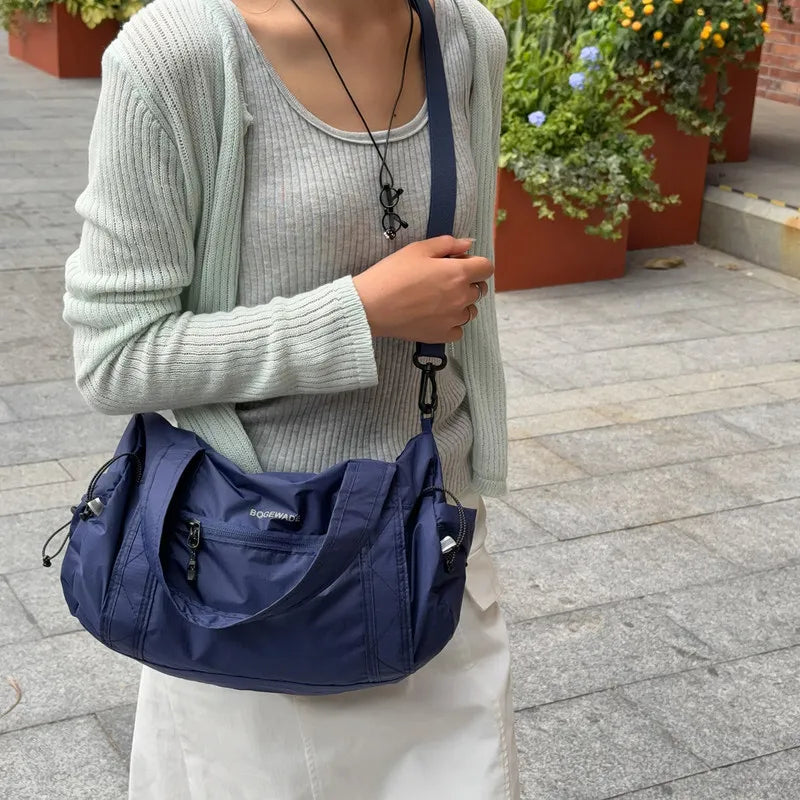 Lightweight Nylon Crossbody Bag – Casual Sports Handbag Nylon Crossbody Bag Nixie