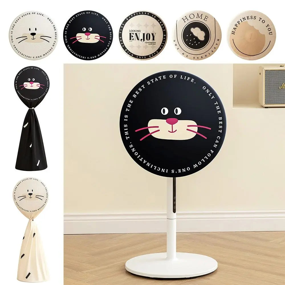 Cartoon Electric Fan Cover Safety Mesh Finger Guard Protector Fan Safety Cover Nixie