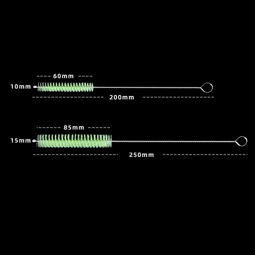 Straw Cleaning Brush – Nylon & Stainless Steel Multi-Purpose