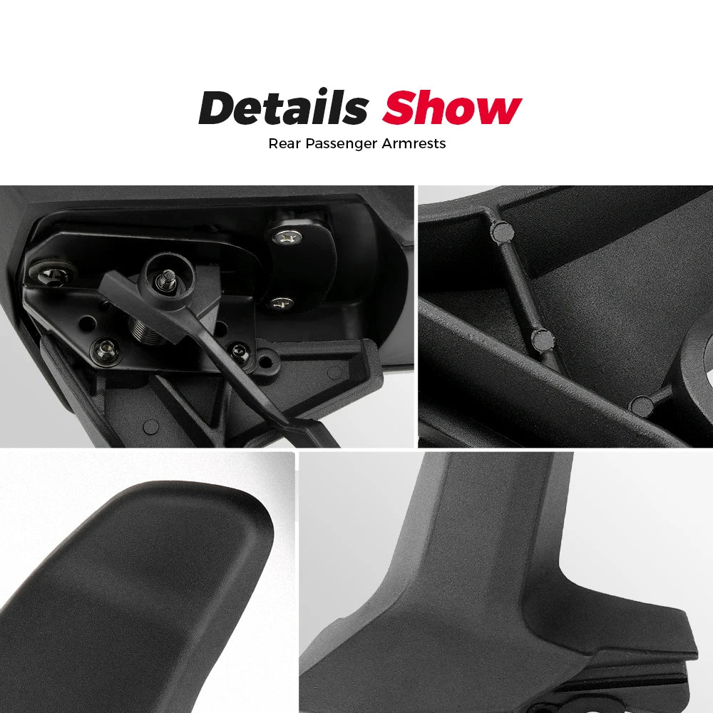 Can-Am Spyder RT Rear Passenger Armrest Kit 219401181 2020-2025 Passenger Armrest Kit Nixie