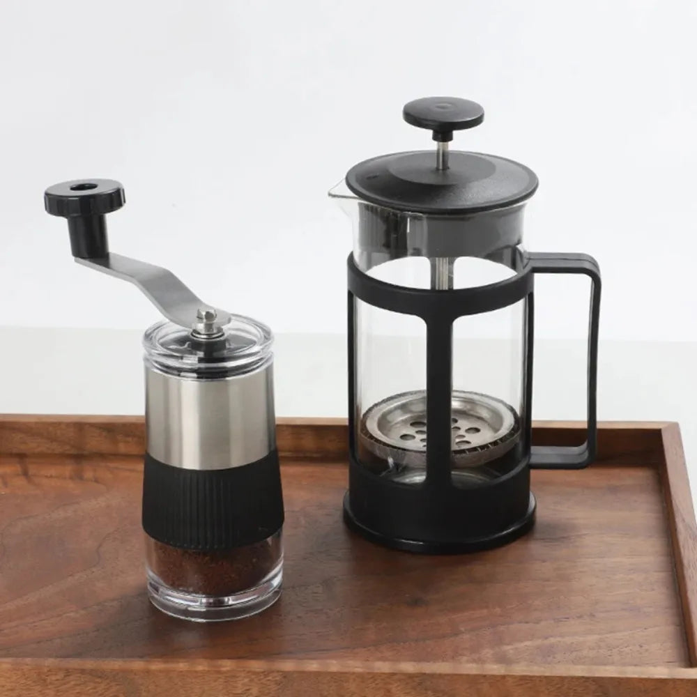 Mini Manual Coffee Bean Grinder – Portable Stainless Steel Manual Coffee Grinder Nixie