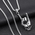 Unisex Retro Stainless Steel Pendant Sweater Chain Necklace Pendant Necklace Nixie XL1003-65