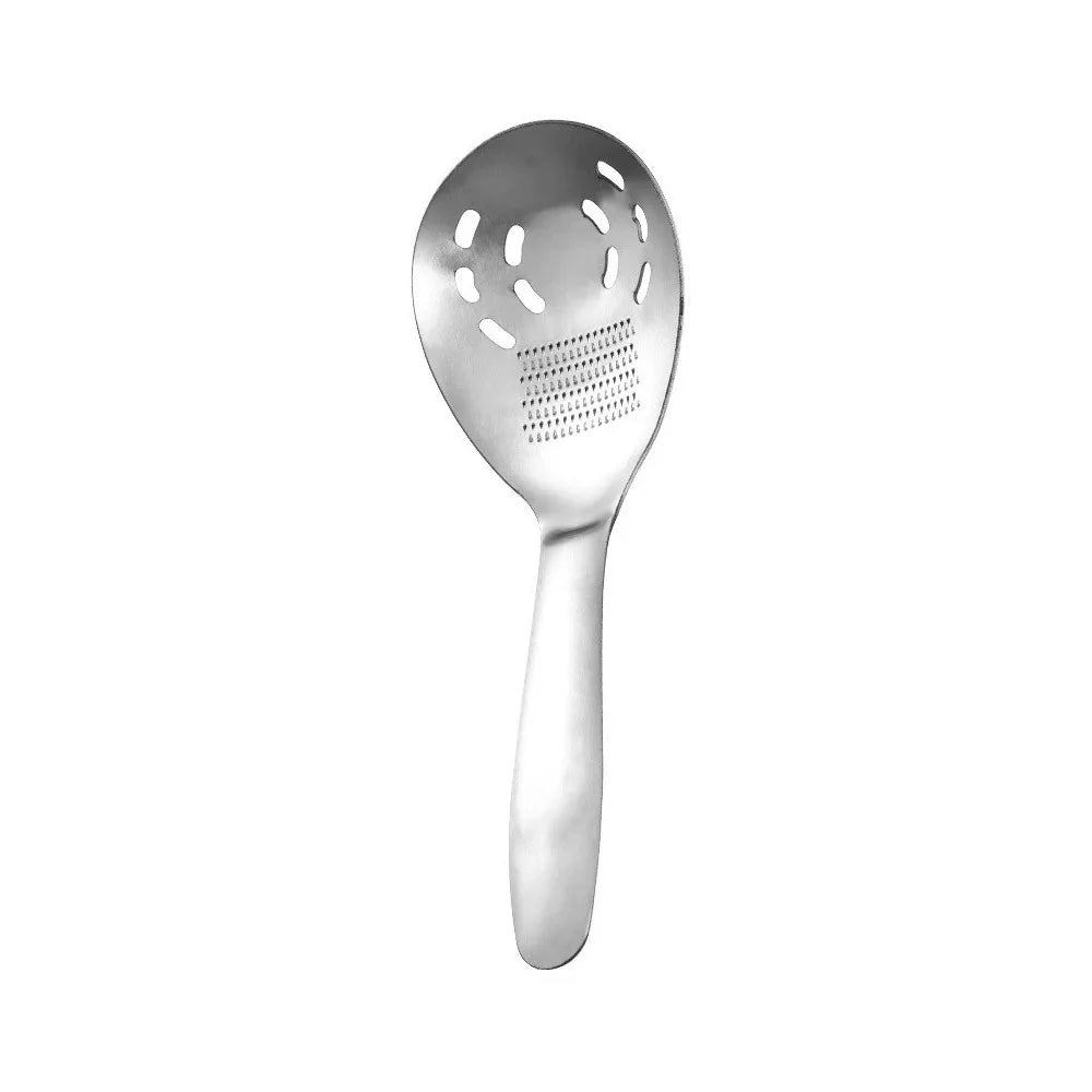 5-in-1 Stainless Steel Mashing Spoon, Egg Separator & Grater Kitchen Utensil Nixie Style 2