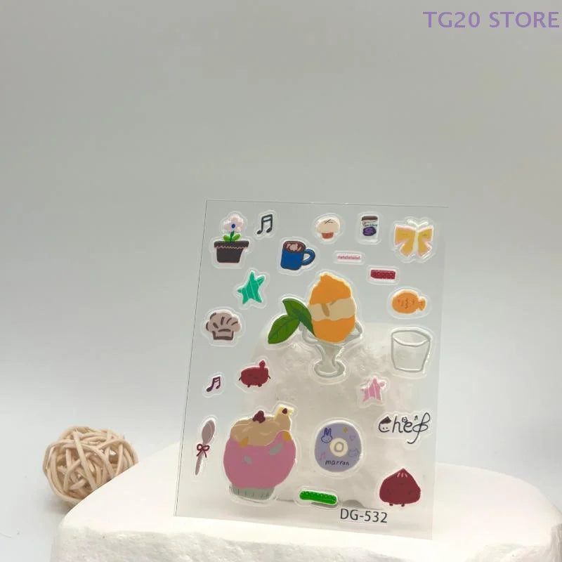 3D Epoxy Resin Black Cat Jelly Stickers – DIY Laptop Decor Decorative Sticker Sheet Nixie