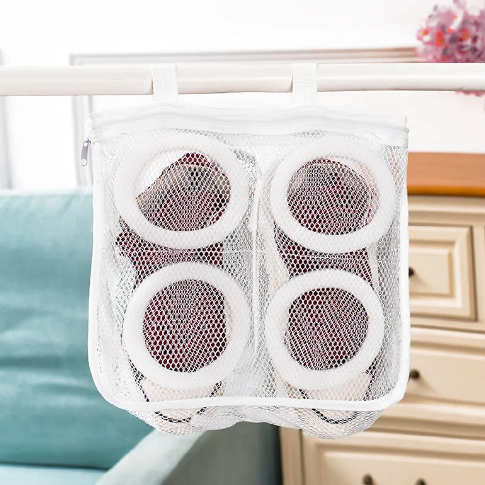 Mesh Laundry Bag for Shoes, Bras & Underwear | Drying Organizer