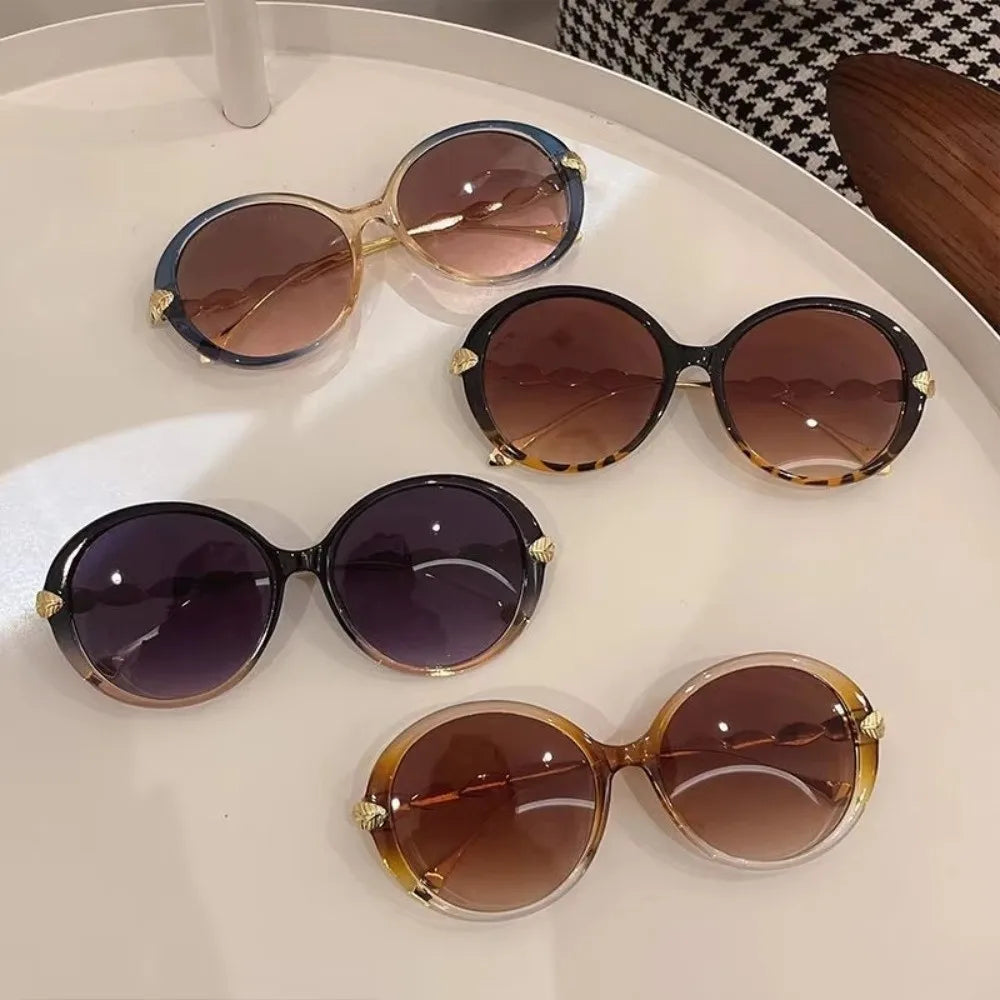 UV400 Oversized Retro Round Sunglasses – Unisex Large Frame Fashion Sunglasses Nixie