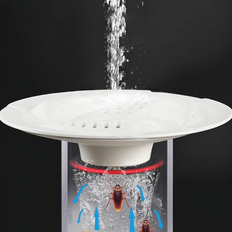 Vortex Floor Drain Hair Filter – Universal Bathroom Drain Cover