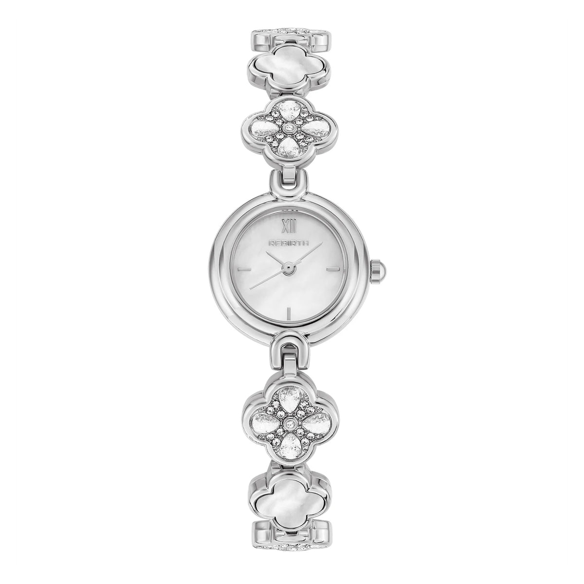 REBIRTH Four-Leaf Clover Mother-of-Pearl Women's Quartz Watch Women's Quartz Watch Nixie 2