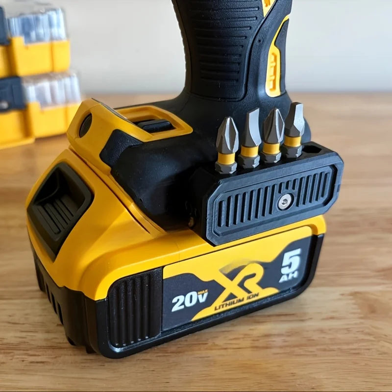 2-Pc Hex Bit Holder Organizer for DeWalt 12V/20V Drills Drill Bit Organizer Nixie