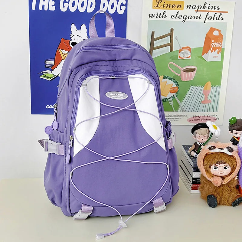 Nixie Lightweight Waterproof Backpack – School, Hiking & Travel
