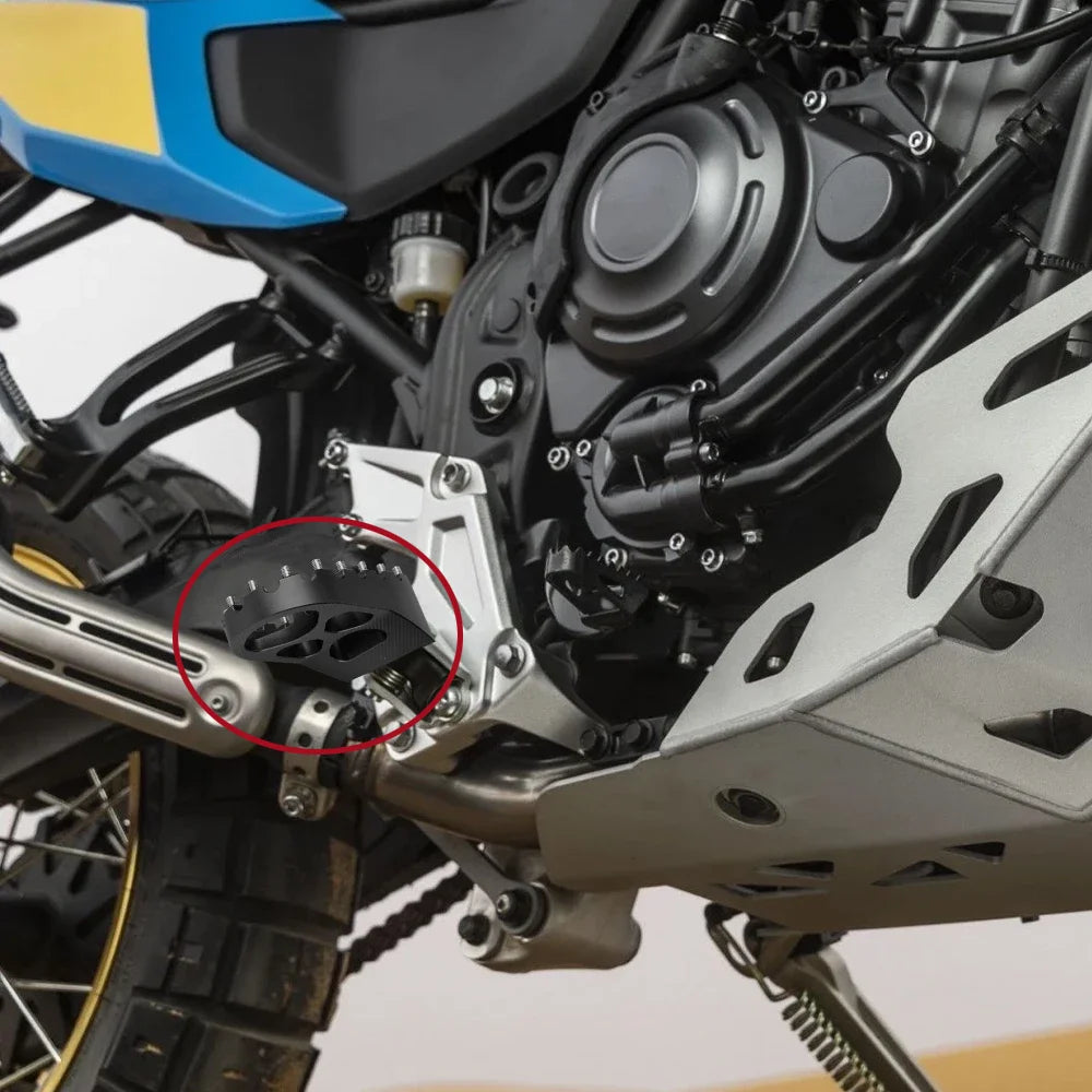 Yamaha Tenere 700 CNC Footpegs 2019-2024 | 7075 Aluminum Motorcycle Footpegs Nixie