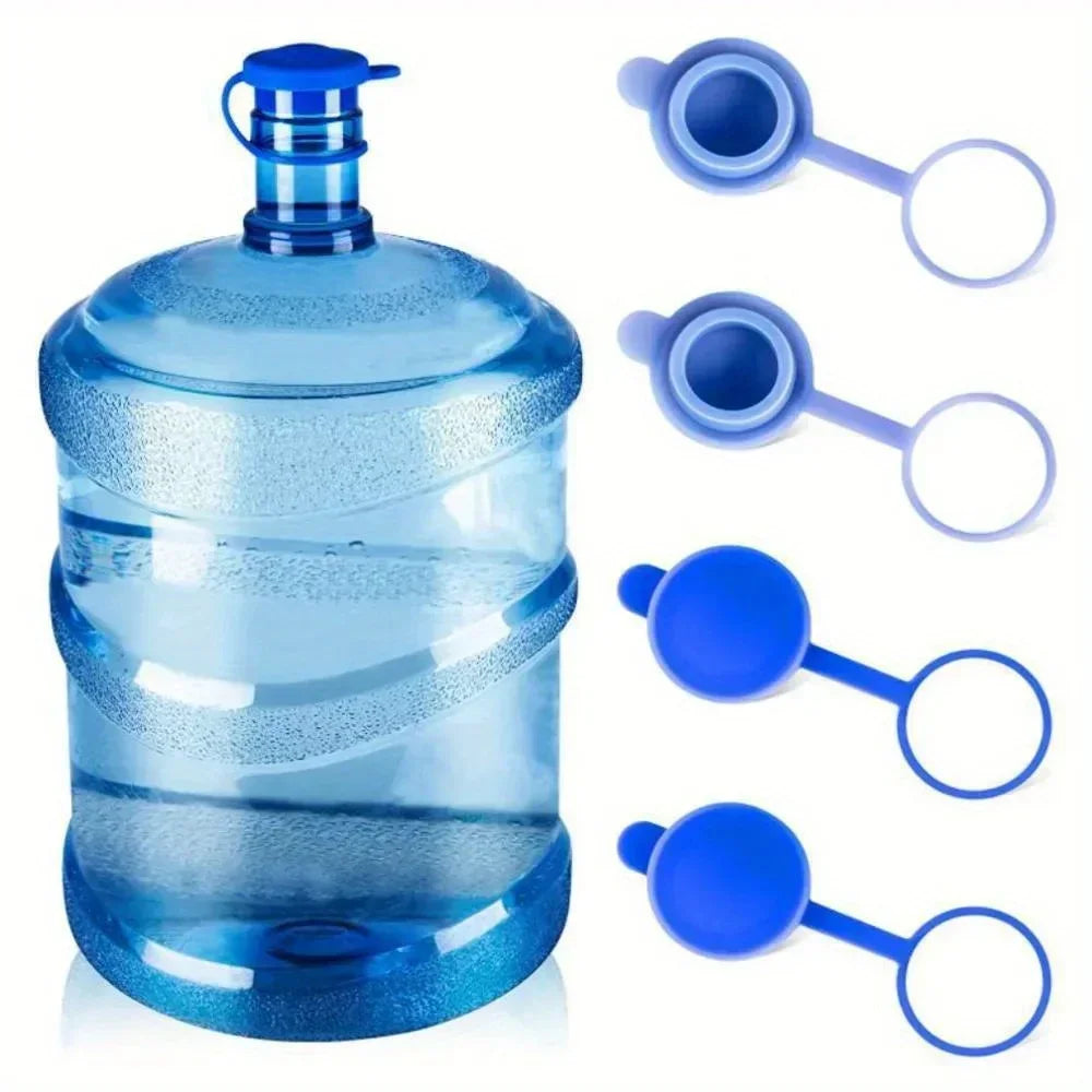2-Pack Reusable Water Bucket Sealing Caps – Universal Anti-Dust Water Bucket Cap Nixie