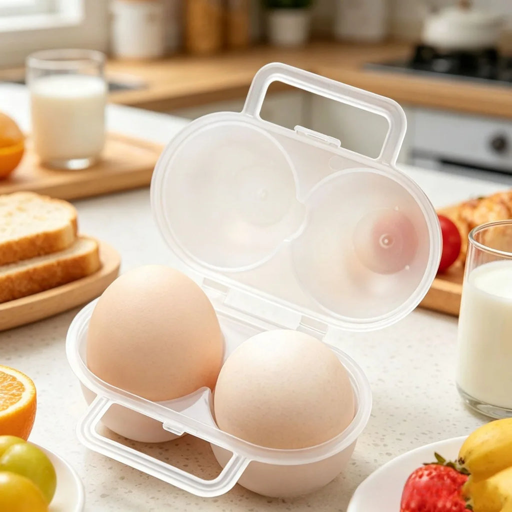 Portable Shockproof Egg Tray for Travel, Camping & Home Use Egg Storage Tray Nixie