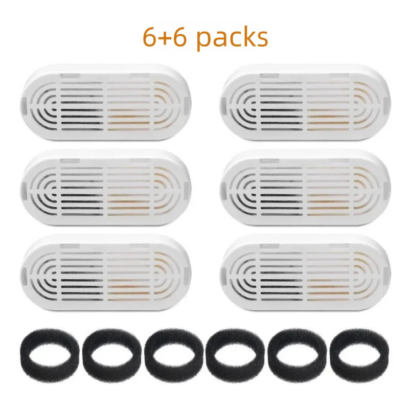 Corsair Cat Water Fountain Filters – 6-Pack Activated Carbon Pet Fountain Filter Nixie 6PACKS