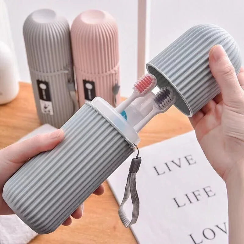 Portable Toothbrush & Toothpaste Travel Case Holder Box Travel Toothbrush Case Nixie