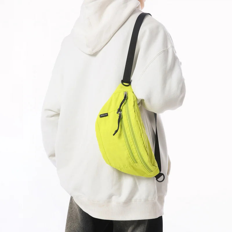 Nixie Nylon Crossbody Chest Bag – Large Capacity Unisex Crossbody Chest Bag Nixie