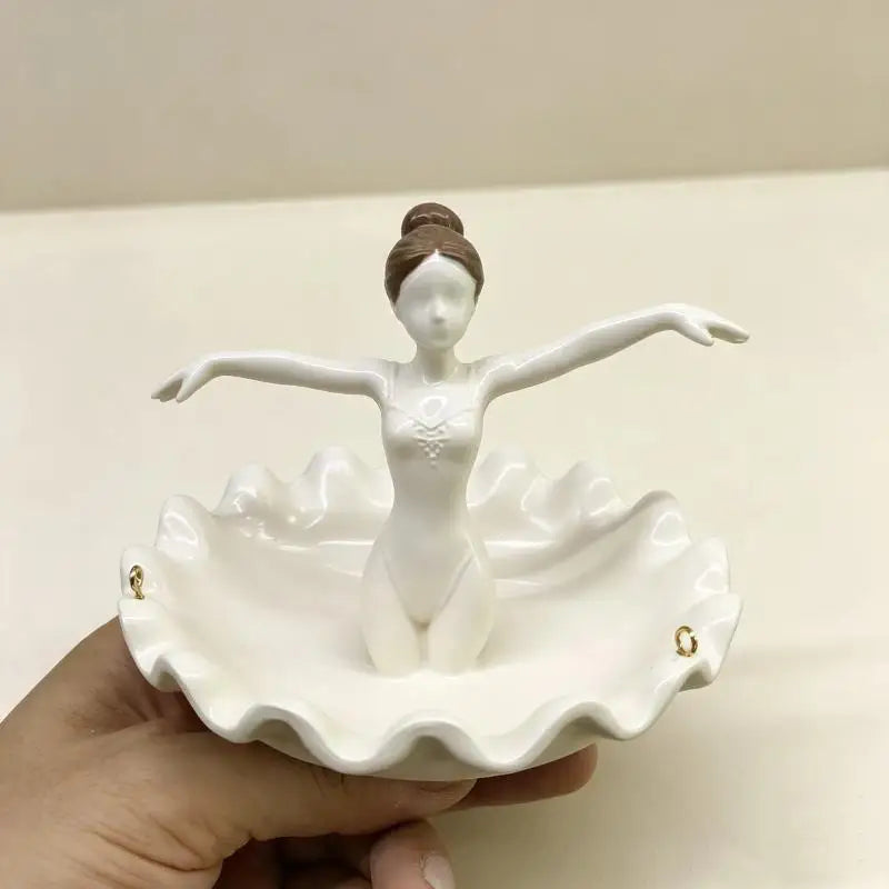 Resin Ballet Dancer Hanging Planter – UV Resistant Ballerina Pot Hanging Planter Nixie