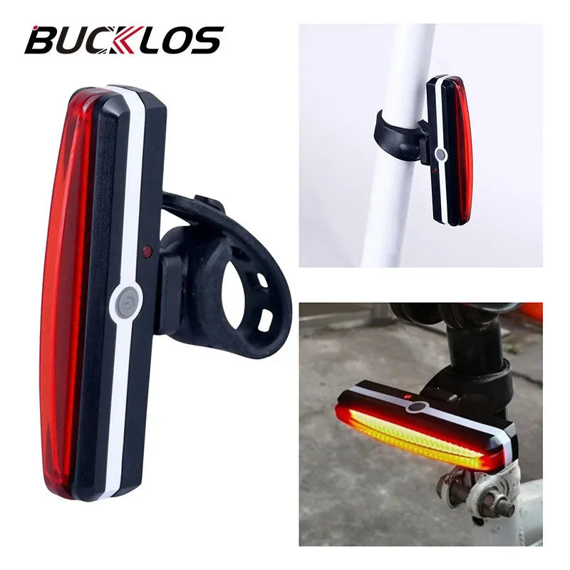 USB Rechargeable LED Bike Tail Light | MTB & Road Bicycle