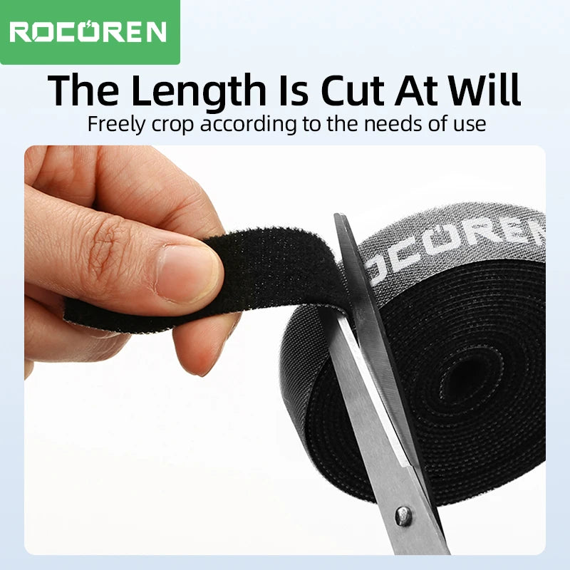 Rocoren Cable Organizer USB Wire Winder & Cord Protector Cable Organizer Nixie